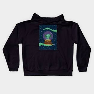 Merry Solstice with Little Cthulhu Kids Hoodie